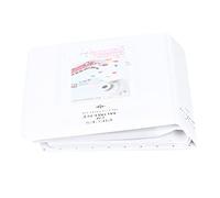 Shanrya Étui Photo 64 Poches, Livre Photo 16 Pages Retain Memory Ligne Intérieure Serrée pour Fujifilm Instax Mini 9 3in Photos(Perle Blanche)