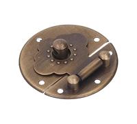 Shanrya Fermoir de Boîte en Bois, Fermoir Rétro en Cuivre pour Coffrets Cadeaux (Bronze)