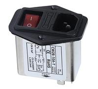 Shanrya Filtre EMI, Filtre Powerline pratique remplaçable Réduction du bruit EMI Filtre de puissance pour équipement de laboratoire pour alimentation sans interruption