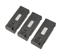 Shanrya Kit de Batterie au Lithium pour Avion RC, Batterie au Lithium RC 3,7 V, Protection Contre Les Courts-Circuits, 3 Pièces pour E88Pro (1800mAh)