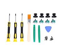 Shanrya Kit de Joystick analogique de Remplacement, Conception précise en matériau ABS, Conception de Texture de Joystick analogique de Remplacement pour