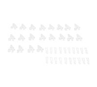 Shanrya KT Angle de gouvernail, kit de klaxon de Commande 20 Ensembles pour Avion à voilure Fixe en Mousse