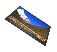 Shanrya Moniteur Extérieur FHD, Protection des Yeux 1080p Léger Deuxième écran USB C 15,6 Pouces Moniteur PC Portable avec Deux Haut-parleurs pour Ordinateur Portable