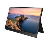 Shanrya Moniteur Portable, écran d'ordinateur FHD 16: 9 Résolution 1920x1080 Technologie HDR 178 Degrés 14 (Prise UE)