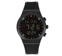 Shanrya Montre Azan Muslim Black Watch dans Le Monde Entier Heure De PrièRe Montre De Sport Moderne ChronomèTre Boussole Alarme