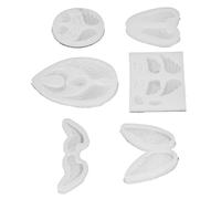 Shanrya Moule en Silicone, Moule Ailes d'ange, moules en résine époxy Transparente, Durable, réutilisable, résistant aux Hautes températures, Conception de Cuisson antiadhésive