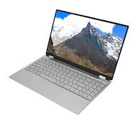 Shanrya Ordinateur Portable 15,6 Pouces, Clavier rétroéclairé pour Ordinateur Portable de Bureau 100-240V DDR4 RAM 180 Degrés Flip 5000mA Batterie pour étude pour Windows 10 (16G+1T Prise UE)
