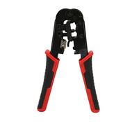 Shanrya Outil de Sertissage de Câble, Outil de Sertissage Ethernet RJ11 RJ12 6P RJ45 8P Facile à Utiliser pour Câble Réseau