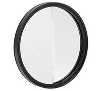 Shanrya Prisme dioptrique Split Haute transparence Filtre Dioptrie Dioptrie 77mm pour la photographie de l'appareil photo