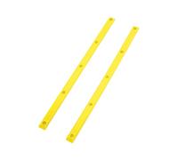 Shanrya Rails pour nervures flexibles stables pour Longboard Per(jaune)