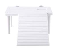 Shanrya Reptiles Tortue Plateforme Flottante avec échelle d'escalade Terrarium Aquarium Tank Ornement