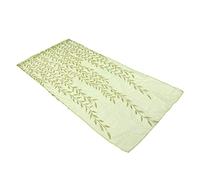 Shanrya Rideau de Voile, Motif d'impression de Feuilles Simples Rideaux de Feuilles durables Voilage élégant pour l'hôtel de Restaurant de fête de Mariage en Famille