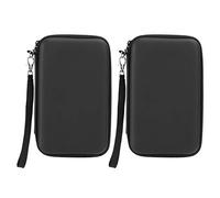 Shanrya Sac de rangement en EVA pour console de jeu - Rigide - Pour Home 3DS LL Office 3DS - Noir