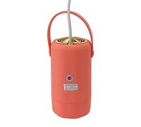Shanrya Sèche-Linge de Voyage, Sèche-Linge Portable Dissipation Thermique Douce Orange Réglage à Un Bouton Mini Forme du Corps pour Voyage d'affaires (Prise UE 220V)