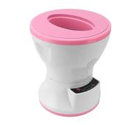 Shanrya Siège à Vapeur Vaginal 350ml, Siège à Vapeur électrique ABS en Acier Inoxydable, Ventre Chaud pour Dortoir (Prise UE 220V)