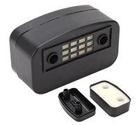 Shanrya Silencieux de compresseur d'air de 65 mm, 105 x 61 x 47,5 mm carré Filtre du compresseur d'air, pour compresseur à piston