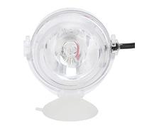 Shanrya Spot sous-marin étanche, lumières d'aquarium, Mini Lumière Submersible Lampe 180º Réglable Coloré LED Spot pour Aquarium Fontaine Piscine (Spot-blanc)