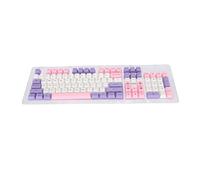 Shanrya Touches de clavier, résistance à l'usure, fabrication exquise, 108 touches, design ergonomique, hauteur OEM pour la plupart des claviers mécaniques