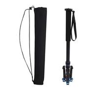 Shanrya Trépied monopode pour appareil photo de 45 à 165 cm de longueur - Bouton de verrouillage étanche à la poussière pour les parties d'appareil photo