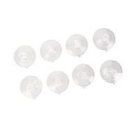 Shanrya Ventouses de Lit de Chat, Ventouses de Rechange pour Hamac de Fenêtre de Chat Transparent 8pcs Faciles à Installer pour Les Chats sur Le Verre