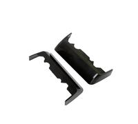 SHANSHAN Barres Toit Voiture Couverture Centrale Jambe galerie Toit Noire, Coque Protection d'extrémité de Rail Barre pour Land pour Cruiser pour Prado 150 FJ150 2010-2018(2pcs Amber Light)