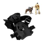 SHANSHUIART Harnais pour Chien Gopro, Harnais pour Chien Gopro Doux Et Réglable pour Grands Chiens Moyens Et Petits Peut être Utilisé pour La Fixation De La Poitrine Et du Dos