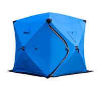 SHANTY ICE - SHELTER DE PROCHÉE ICE - Tent de pêche à la glace de 2,1 m | Tente en tissu oxford à vent avec des tiges en fibre de verre pour une protection contre le froid et une configuration facile