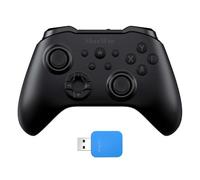 ShanWan Manette sans fil compatible avec PC, iPhone, Android, Switch, Steam Manette de jeu avec gâchette à effet Hall, fonction Turbo, vibration