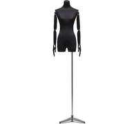 SHANYAYALI Présentoir à vêtements triangulaire amovible en métal pour mannequin d'artistes - Hauteur réglable - 155,5 cm - Blanc