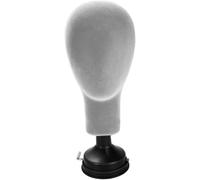 SHANYAYALI Tête de mannequin pour homme - Support portable et facile à utiliser pour l'affichage