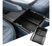 SHAOHAO Compatible avec Kia EV4 CT 2025 2026 2027 Compartiment de rangement à deux niveaux dans la console centrale Mécanisme coulissant Fermeture magnétique Kia EV4 Accessoires