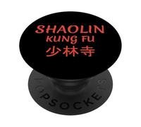 Shaolin Kung Fu Temple en Lettres Chinoises PopSockets PopGrip Adhésif