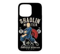Shaolin Master Kung Fu - Cadeau Patrimoine Chinois d'arts Martiaux Coque pour iPhone 15 Pro Max