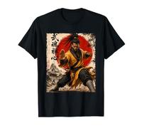 Shaolin Monk Warrior, Combattant d'anime de Kung-fu Afro-américain T-Shirt
