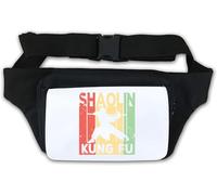 Shaolin Sac banane style rétro délavé Kung Fu Blanc
