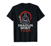 Shaolin Spirit Zen Arts Martiaux Moine T-Shirt