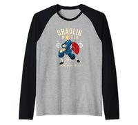 Shaolin WU-Yi Kung Fu Arts Martiaux Cadeau Montagnes Songshan Manche Raglan