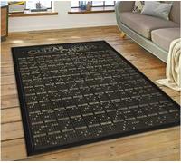 SHAOPENGA Guitare Accords Théorie Tableau Musique Tapis Chambre Salon Maison Canapé Tapis Décoration Grand Tapis De Sol 200X300Cm