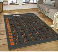 SHAOPENGA Guitare Accords Théorie Tableau Musique Tapis Chambre Salon Maison Canapé Tapis Décoration Grand Tapis De Sol 50X80Cm