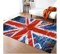 SHAOPENGA Rétro Drapeau Britannique Motif Tapis pour Salontapis Chambre Tapis Maison Moderne Salon Décor Tapis De Sol 200X300Cm