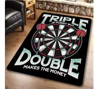 SHAOPENGA Tapis De Fléchettes De Salle De Jeux pour Les Décorations De La Chambre À Coucher De Salon Table De Canapé Grands Tapis De Salle De Jeux Tapis De Sol Cible 160X230Cm