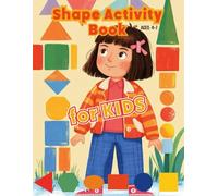 Shape Activity Book for Kids Ages 4-7 24 pages 8,5"x11" shapes learning