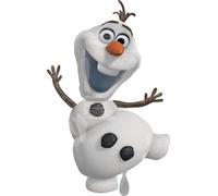 Ballon Aluminium Olaf Reine Des Neiges Multicolore