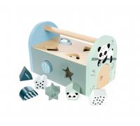 Shape Box Panda - Boîte de tri en bois