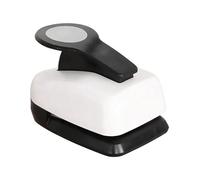 Shape Hole Punch - Round Metal Material Embossing Puncher | DIY Cutters For Business Scrapbook And Greeting Cards | For School Classroom Office Planner Envelope Invitation Paper Use