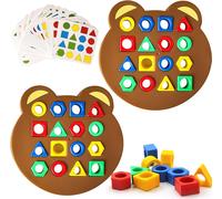 Shape Matching Game,Sensory Color Educational Toy,Geometric Shapes Game,Early Learning Shapes,Montessori Toys for Child Parent-Child Interaction
