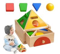 Shape Sorting Box, Color Sorting Blocks, Wooden Shape Sorting Toys, Geometric Shape Sorting, Educational Sorting Toy, Baby Shape Sorter, Kids Sorting Game, Wooden Shape Blocks, Early Learning Toys, Co