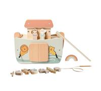 Shape Toys 5-in-1 Wooden Educational Stacking Fine Motor Skills Board