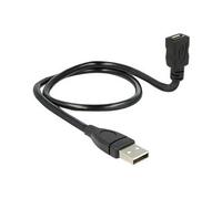 ShapeCable - Rallonge de câble USB - Micro-USB de type B (F) pour USB (M) - USB 2.0 - 50 cm - noir