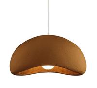 -Shaped High-Density Polystyrene Hanging Lamp,Industrial Pendant Light, Screw Single-Head Chandelier,Bedroom Living Room Kitchen Decorative Lighting Fixtures